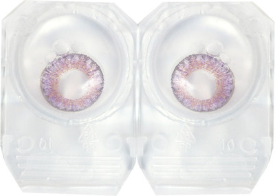 VOQA HOLI-70 VIOLET COLOR LENS Monthly Contact Lens(0, VIOLET, Pack of 1)