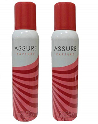 

Assure Rapture Deo (Combo pack) Deodorant Spray - For Women(250 ml, Pack of 2)