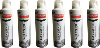 

Park Avenue VOYAGE ( PACK OF 6) Perfume Body Spray - For Men & Women(235 ml, Pack of 6)