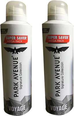 

Park Avenue VOYAGE ( PACK OF 2) Perfume Body Spray - For Men & Women(235 ml, Pack of 2)