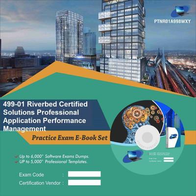 

PTNR01A998WXY 599-01 Riverbed Certified Solutions Professional - Storage Delivery Practice Exam E-Book Set(DVD)