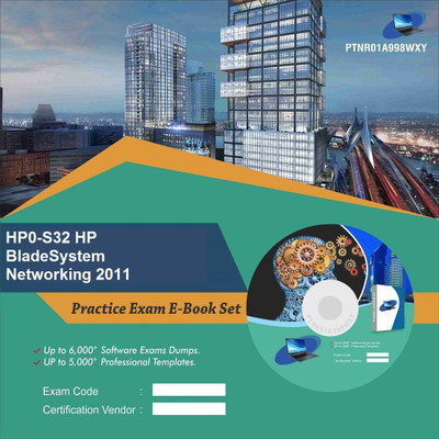 

PTNR01A998WXY HP0-S32 HP BladeSystem Networking 2011 Practice Exam E-Book Set(DVD)