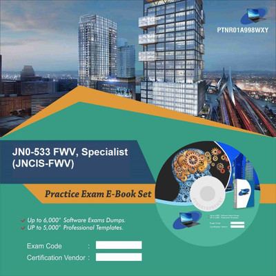 

PTNR01A998WXY JN0-533 FWV, Specialist (JNCIS-FWV) Practice Exam E-Book Set(DVD)