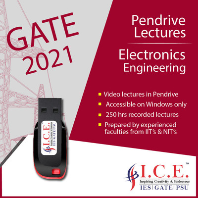 

ICE GATE Electronic Communication Engineering (Video Lectures) - USB Course - 2021(pendrive)