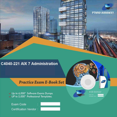 

PTNR01A998WXY C4040-221 AIX 7 Administration Practice Exam E-Book Set(DVD)