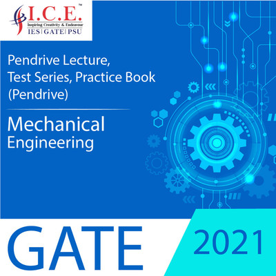 

ICE GATE Mechanical Engineering (Video Lectures+Practice Book+Test Series) - USB Course - 2021(pendrive)