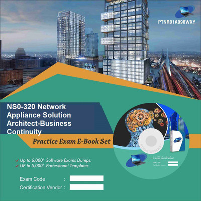 

PTNR01A998WXY NS0-320 Network Appliance Solution Architect-Business Continuity Practice Exam E-Book Set(DVD)