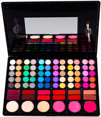 

Mattlook THE NEW MAKE UP COLLECTION & COSMETICS GUIDE 59.5 g(60 MATT EYE-SHADOW , 12 LIP GLOSS, 3 BLUSHER, 3 FACE POWDER)
