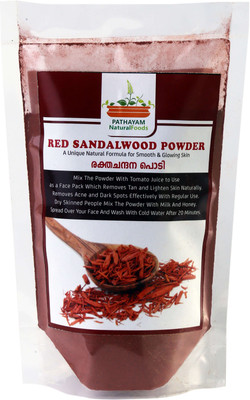 

Pathayam Natural Foods RED SANDALWOOD POWDER (PACK OF 2)(100 g)