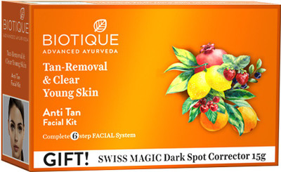 

Biotique Anti Tan Facial Kit 65 g(Set of 6)