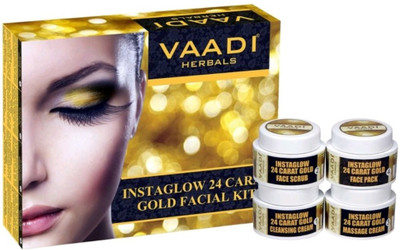 

Vaadi Herbals Gold Facial Kit 70 g(Set of 4)