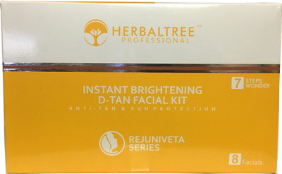 

Herbaltree Instant Brightening D-Tan Professional facial Kit 380 ml