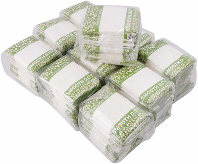 

smoothday Smooth Day Pocket Facial Tissue - 2 PLY,20 sheet, 10 Ps in Each PKT, (Combo 100 PKT) (20x20 CM)(Pack of 100)