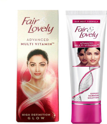 

Fair & Lovely Advanced Multi Vitamin 80g + Advanced Multi Vitamin HD GLOW 50g(130 g)