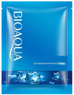 

BIOAQUA Ice Fountain Whitening Facial Mask Cool Hydrating Moisturizing Oil Control Brighten Face Mask Skin Care(30 g)
