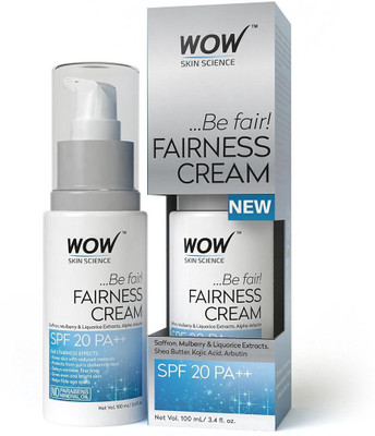 

WOW SKIN SCIENCE SPF 20 PA+ Skin Fairness Cream - 100ML(100 ml)