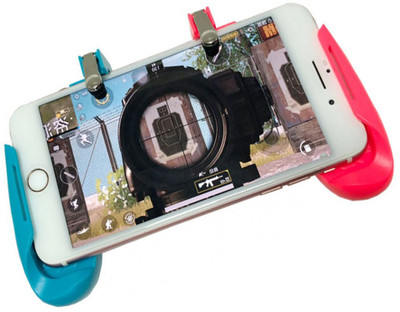 

LIFEMUSIC Adjustable Game Joystick Gamepad Handle For iSO android 4.5 Inch to 6.5Inch Gaming Accessory Kit(Sky Blue, Pink, For Android, iOS)