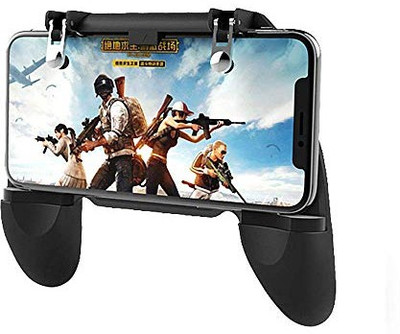 

Blue Birds Good Quality W10 Games Metal PUBG Trigger Joystick Controller for Mobile Android Emulators L1R1 Gamepad for Gaming for Rules of Survival, Fortnite and Other Mobile Shooting Games Compatible With All mobile Gaming Accessory Kit(Black, For Androi
