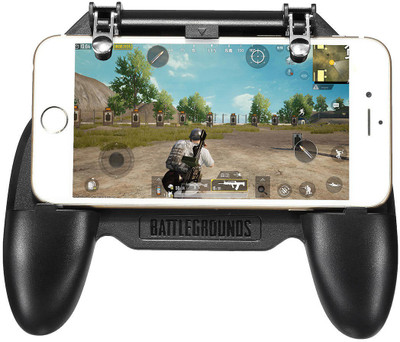 

CASADOMANI SR Pubg Controller High Quality Gamepad Pubg Mobile Trigger L1R1 Shooter Joystick Game Pad Phone Holder Cooler Fan with 2000mAh Power Bank Gaming Accessory Kit(Black, For Android, iOS)