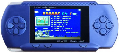 

allmusic PVP Digital Portable Game with Built-in Games Handheld Game-console with TV output with Super Contra, Super Mario, Soccer, Cricket2887, Crash, Angry Birds, Pinball, Lunar Ball, and other Unlimited Games(Color Randomly Selected)