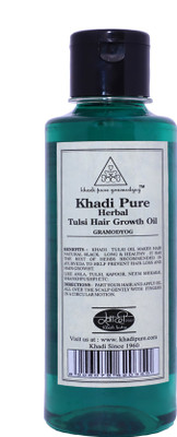 

Khadi Pure Herbal Tulsi Hair Growth Oil Hair Oil(210 ml)