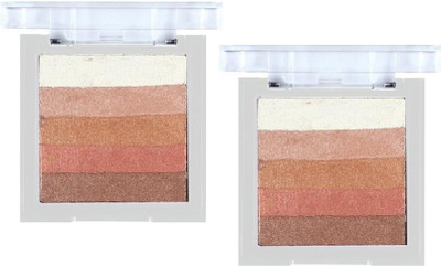 

ADJD LUXURIOUS SKIN PERFECTING & HYDRATING SUPER SHINE HIGHLIGHTER MULTICOLOR RADIANT RICH CHEEK HIGHLIGHTER MINI KIT Highlighter(MULTI)