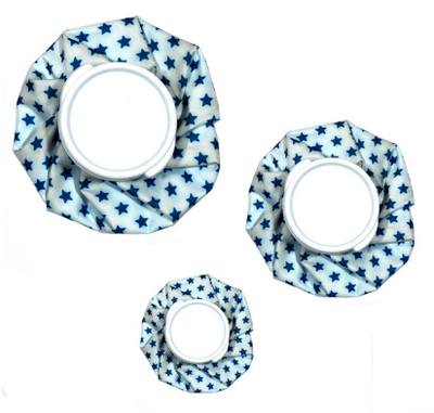 

Pin to Pen Imported Ice Bag hot cold pack set of 3 Hot cold pack Pack(Blue, White)