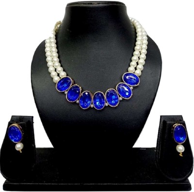 CATALYST Alloy Blue, White Jewellery Set(Pack of 1)