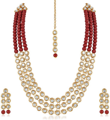 CATALYST Alloy Yellow Jewellery Set(Pack of 1)