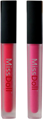 

Miss Doll Matte Mousse Lip Gloss(6 g, peach, pink)