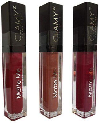 

Clamy ED_Lipstick Smooth Lip Gloss Lipcream(multicolor)
