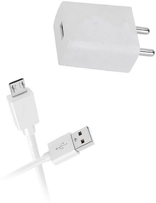 DAKRON Wall Charger Accessory Combo for OPPO A7(White)