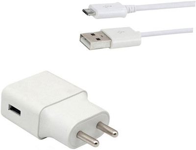 DAKRON Wall Charger Accessory Combo for Vivo Y93(White)