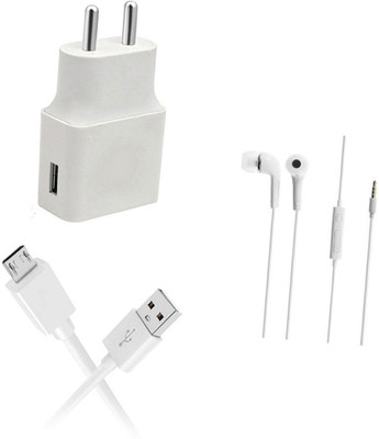 DAKRON Wall Charger Accessory Combo for Black Bear B6 Master(White)