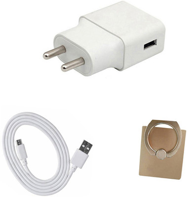 DAKRON Wall Charger Accessory Combo for Yuho Vast Plus(White)