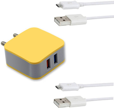 DAKRON Wall Charger Accessory Combo for Meizu C9(White)