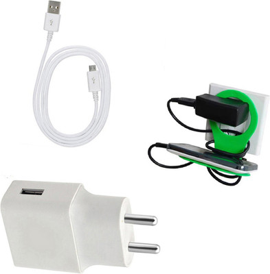 DAKRON Wall Charger Accessory Combo for OTHO T3(White)