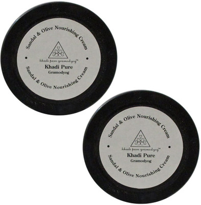 

Khadi Pure Herbal Sandal & Olive Nourishing Cream - 50g (Set of 2)(100 g)