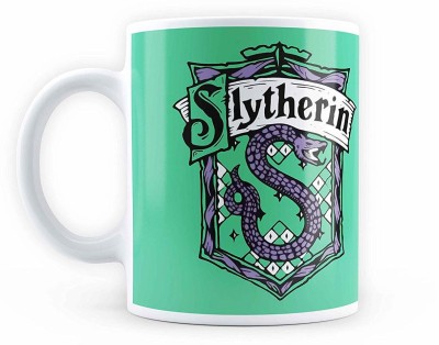 Mc Sid Razz Harry Potter Slytherin Magic Ceramic Coffee Mug(350 ml)