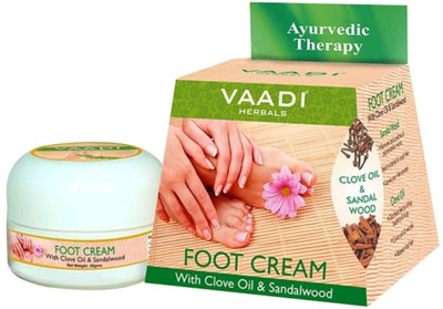 Vaadi Herbals Foot Cream – Clove & Sandal Oil(30 g, Set of 1)