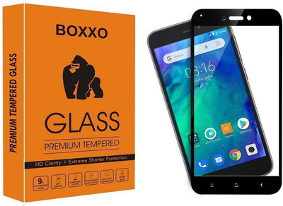 Boxxo Edge To Edge Tempered Glass for Mi Redmi 5A, Mi Redmi Go(Pack of 1)