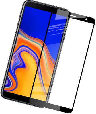 Accessories Kart Edge To Edge Tempered Glass for Samsung Galaxy J4 Plus(Pack of 1)