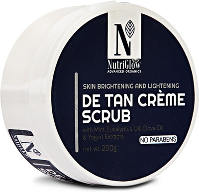 

Nutriglow Advanced Organics De Tan Cream Scrub(200 ml)