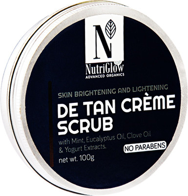 

Nutriglow Advanced Organics De Tan Cream Scrub(100 ml)