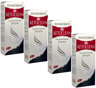 

KETOCLEAN Anti Dandruff Anti Fungal Shampoo 4pc(400 ml)