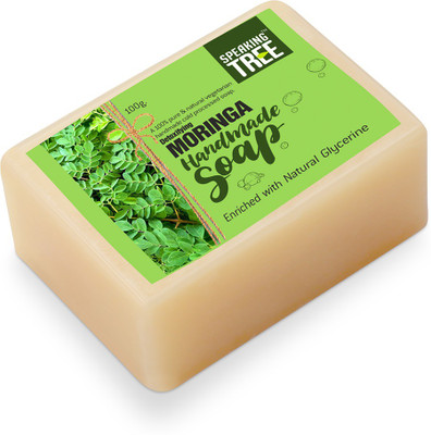 

Speaking tree Detoxifying Moringa Handmade Soap (Enriched with Natural Glycerine) -100gms(100 g)