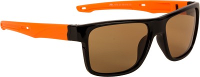 FARENHEIT Sports Sunglasses(For Men & Women, Brown)