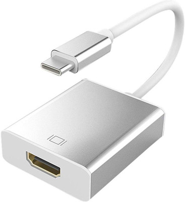 

Flabo USB Type C to HDMI Adapter Male to Female Converter for HDMI Cable USB Adapter(Multicolor)