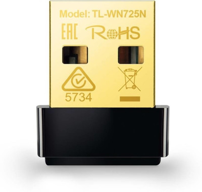 

TP-Link TL-WN725N(EU) Ver:2.0 USB Adapter USB Adapter(Black)