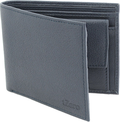 

tZaro Men Formal Blue Genuine Leather(3 Card Slots), Navy blue